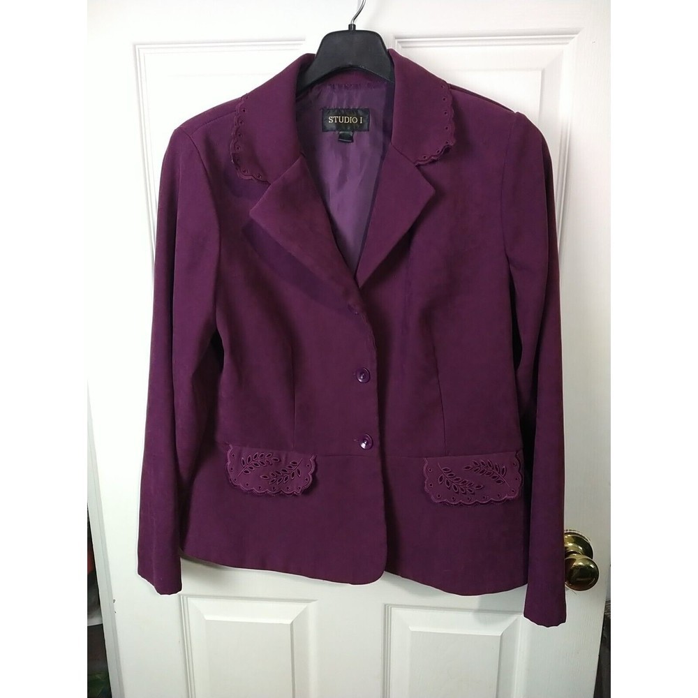 Studio I Purple Blazer